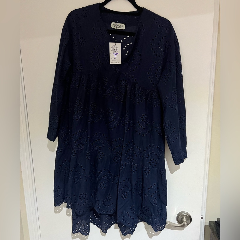 Detailed Midi Summer Dress